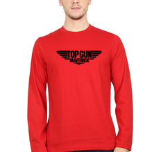 Load image into Gallery viewer, Top Gun Full Sleeves T-Shirt for Men-Red-Ektarfa.online
