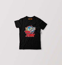 Load image into Gallery viewer, Tom &amp; Jerry Kids T-Shirt for Boy/Girl-Black-Ektarfa.online
