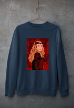 Load image into Gallery viewer, Scarlet Witch Wanda Unisex Sweatshirt for Men/Women-Navy Blue-Ektarfa.online
