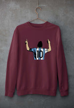 Load image into Gallery viewer, Messi Unisex Sweatshirt for Men/Women-S(40 Inches)-Maroon-Ektarfa.online
