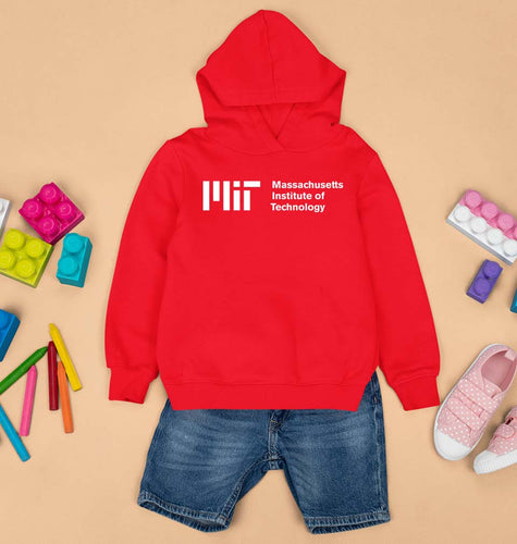 MIT Kids Hoodie for Boy/Girl-Red-Ektarfa.online