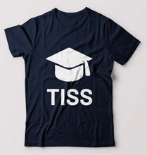 Load image into Gallery viewer, Tata Institute of Social Sciences (TISS) T-Shirt for Men-Navy Blue-Ektarfa.online
