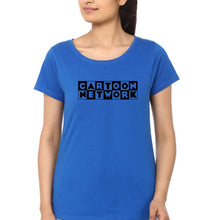 Load image into Gallery viewer, Cartoon Network T-Shirt for Women-Royal Blue-Ektarfa.online
