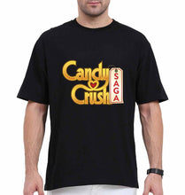 Load image into Gallery viewer, Candy Crush Oversized T-Shirt for Men-Black-Ektarfa.online
