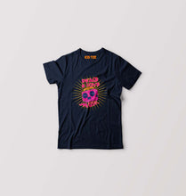 Load image into Gallery viewer, Psychedelic Music Peace Love Kids T-Shirt for Boy/Girl-Navy Blue-Ektarfa.online
