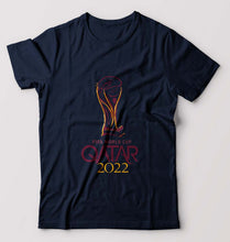 Load image into Gallery viewer, FIFA World Cup Qatar 2022 T-Shirt for Men-Navy Blue-Ektarfa.online
