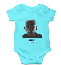 Load image into Gallery viewer, Igor Kids Romper For Baby Boy/Girl-0-5 Months(18 Inches)-Skyblue-Ektarfa.online
