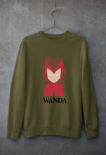 Load image into Gallery viewer, Wanda Unisex Sweatshirt for Men/Women-Olive Green-Ektarfa.online
