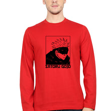 Load image into Gallery viewer, Gojo Satoru Anime Full Sleeves T-Shirt for Men-Red-Ektarfa.online
