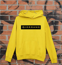 Load image into Gallery viewer, Giordano Unisex Hoodie for Men/Women-S(40 Inches)-Mustard Yellow-Ektarfa.online
