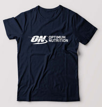 Load image into Gallery viewer, optimum nutrition (ON) T-Shirt for Men-Navy Blue-Ektarfa.online
