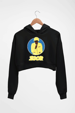 Load image into Gallery viewer, Igor Crop HOODIE FOR WOMEN-Black-Ektarfa.online
