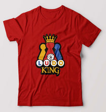 Load image into Gallery viewer, Ludo King T-Shirt for Men-S(38 Inches)-Red-Ektarfa.online
