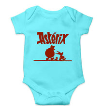 Load image into Gallery viewer, Asterix Kids Romper For Baby Boy/Girl-0-5 Months(18 Inches)-Skyblue-Ektarfa.online
