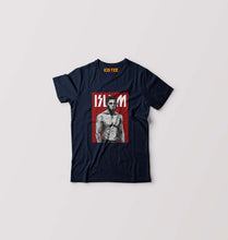 Load image into Gallery viewer, Islam Makhachev Kids T-Shirt for Boy/Girl-Navy Blue-Ektarfa.online
