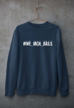 Load image into Gallery viewer, Nine Inch Nails Unisex Sweatshirt for Men/Women-Navy Blue-Ektarfa.online

