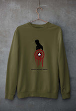 Load image into Gallery viewer, Captain America Superhero Unisex Sweatshirt for Men/Women-S(40 Inches)-Olive Green-Ektarfa.online
