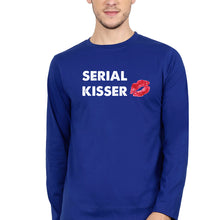 Load image into Gallery viewer, Serial Kisser Full Sleeves T-Shirt for Men-Royal Blue-Ektarfa.online
