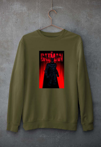 Batman Superhero Unisex Sweatshirt for Men/Women-Olive Green-Ektarfa.online