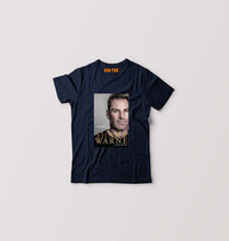Load image into Gallery viewer, Shane Warne Kids T-Shirt for Boy/Girl-Navy Blue-Ektarfa.online
