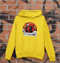 Load image into Gallery viewer, Deadpool Unicorn Unisex Hoodie for Men/Women-Mustard Yellow-Ektarfa.online
