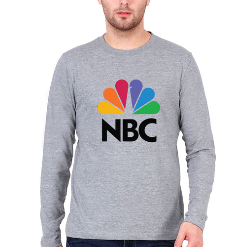 NBC Full Sleeves T-Shirt for Men-Grey Melange-Ektarfa.online