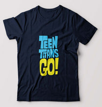 Load image into Gallery viewer, Teen Titans Go! T-Shirt for Men-Navy Blue-Ektarfa.online
