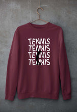 Load image into Gallery viewer, Tennis Unisex Sweatshirt for Men/Women-Maroon-Ektarfa.online
