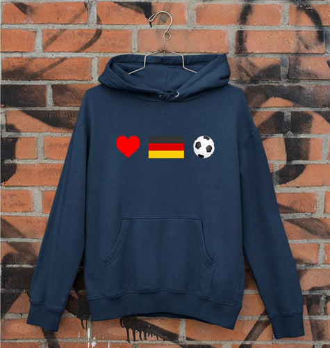 Germany Unisex Hoodie for Men/Women-Navy Blue-Ektarfa.online