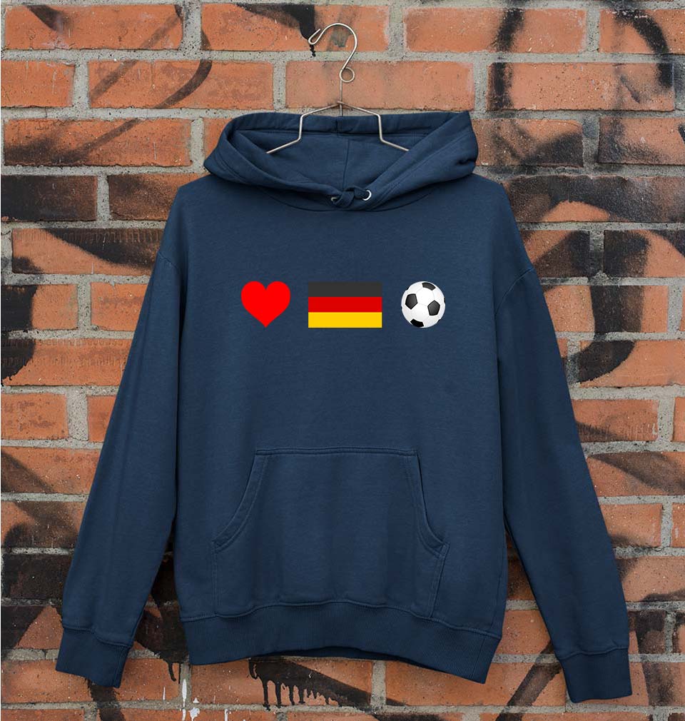 Germany Unisex Hoodie for Men/Women-Navy Blue-Ektarfa.online