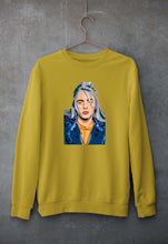 Load image into Gallery viewer, Billie Eilish Unisex Sweatshirt for Men/Women-S(40 Inches)-Mustard Yellow-Ektarfa.online
