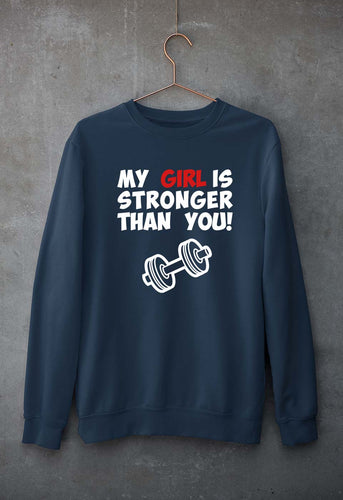 Gym Funny Unisex Sweatshirt for Men/Women-Navy Blue-Ektarfa.online