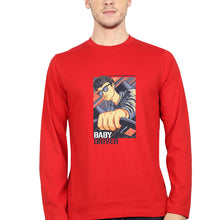 Load image into Gallery viewer, Baby Driver Full Sleeves T-Shirt for Men-Red-Ektarfa.online
