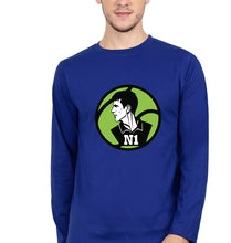 Load image into Gallery viewer, Novak Djokovic Full Sleeves T-Shirt for Men-Royal Blue-Ektarfa.online
