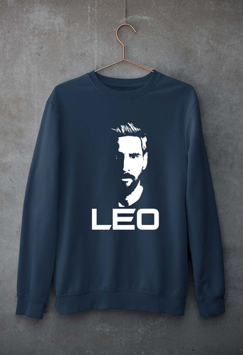 Lionel Messi Unisex Sweatshirt for Men/Women-XL(46 Inches)-Navy Blue-Ektarfa.online