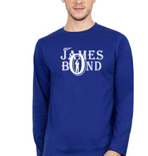 Load image into Gallery viewer, James Bond (007) Full Sleeves T-Shirt for Men-Royal Blue-Ektarfa.online
