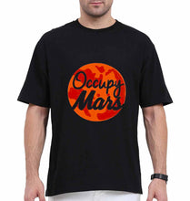 Load image into Gallery viewer, Occupy Mars Elon Musk Oversized T-Shirt for Men-Black-Ektarfa.online
