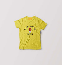 Load image into Gallery viewer, John Smith&#39;s Beers Kids T-Shirt for Boy/Girl-Mustard Yellow-Ektarfa.online
