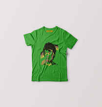 Load image into Gallery viewer, Bruce Lee Kids T-Shirt for Boy/Girl-0-1 Year(20 Inches)-Flag Green-Ektarfa.online
