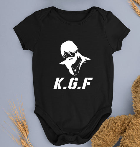 KGF Kids Romper For Baby Boy/Girl-Black-Ektarfa.online
