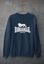 Load image into Gallery viewer, Lonsdale Unisex Sweatshirt for Men/Women-S(40 Inches)-Navy Blue-Ektarfa.online
