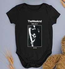 Load image into Gallery viewer, The Weeknd Trilogy Kids Romper For Baby Boy/Girl-0-5 Months(18 Inches)-Black-Ektarfa.online
