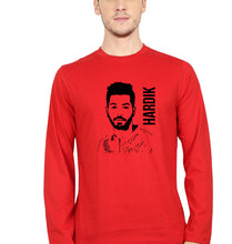 Load image into Gallery viewer, Hardik Pandya Full Sleeves T-Shirt for Men-Red-Ektarfa.online

