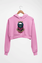 Load image into Gallery viewer, Owl Music Crop HOODIE FOR WOMEN
