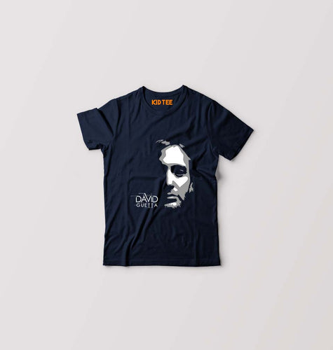 David Guetta Kids T-Shirt for Boy/Girl-Navy Blue-Ektarfa.online