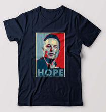 Load image into Gallery viewer, Elon Musk Hope T-Shirt for Men-Navy Blue-Ektarfa.online
