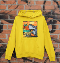 Load image into Gallery viewer, Shark Unisex Hoodie for Men/Women-S(40 Inches)-Mustard Yellow-Ektarfa.online
