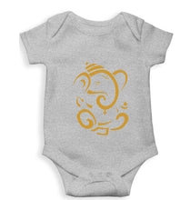 Load image into Gallery viewer, Ganpati JI(Ganesh) Kids Romper For Baby Boy/Girl-0-5 Months(18 Inches)-Grey-Ektarfa.online
