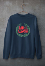 Load image into Gallery viewer, Mini Cooper Unisex Sweatshirt for Men/Women-S(40 Inches)-Navy Blue-Ektarfa.online
