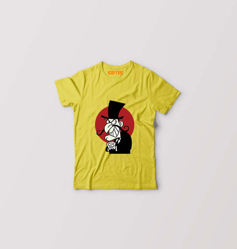 Villainc Kids T-Shirt for Boy/Girl-Yellow-Ektarfa.online